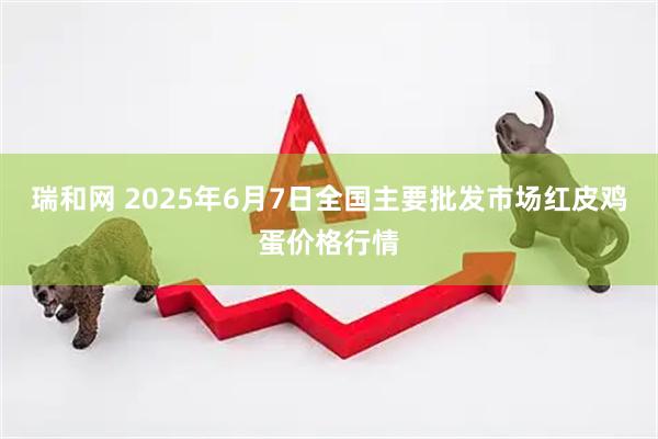 瑞和网 2025年6月7日全国主要批发市场红皮鸡蛋价格行情